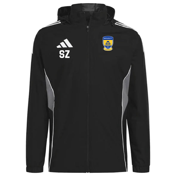 Naples City UDAG Competitive adidas Tiro 25 Comp All Weather Jacket Black