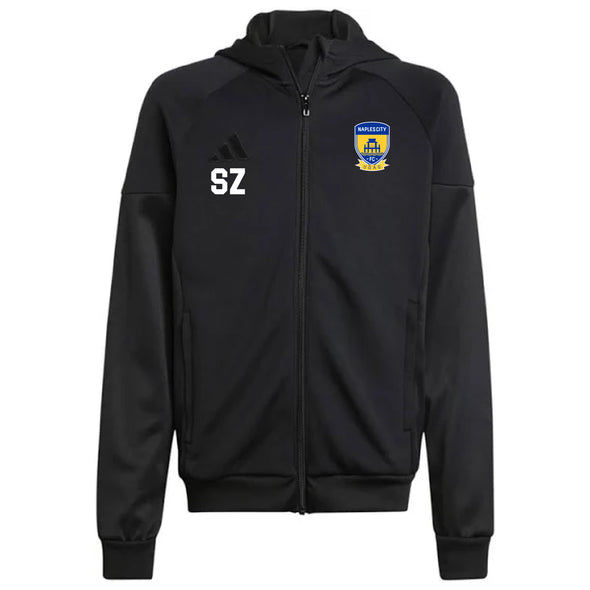 Naples City UDAG Competitive adidas Tiro 25 Full-Zip Hoodie Black