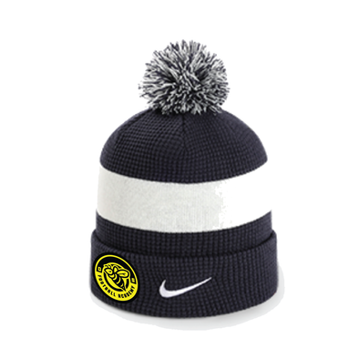 DS Academy Nike Authentic Pom Beanie Navy/White