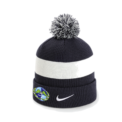 PDA-SCP Hudson Valley Nike Authentic Pom Beanie Navy/White