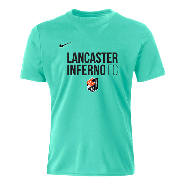 Lancaster Inferno FC Nike Park VII Training Jersey Turquoise