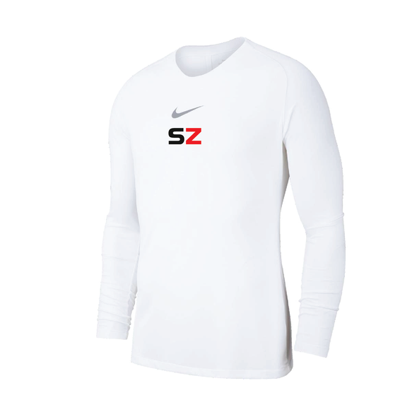 Nike Showcase Park LS First Layer Compression White