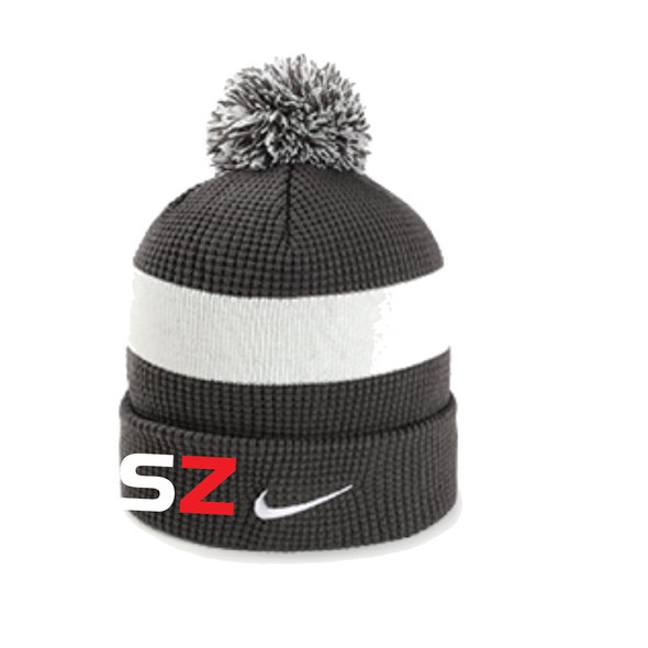 Nike Showcase Authentic Pom Beanie Anthracite/White