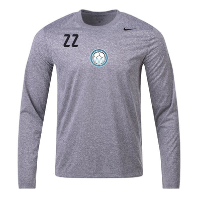 North Fork United Soccer Club FAN Nike Legend LS Shirt Grey