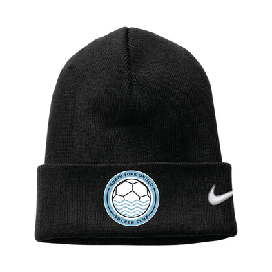 North Fork United Soccer Club Nike Knit Cuff Beanie - Black