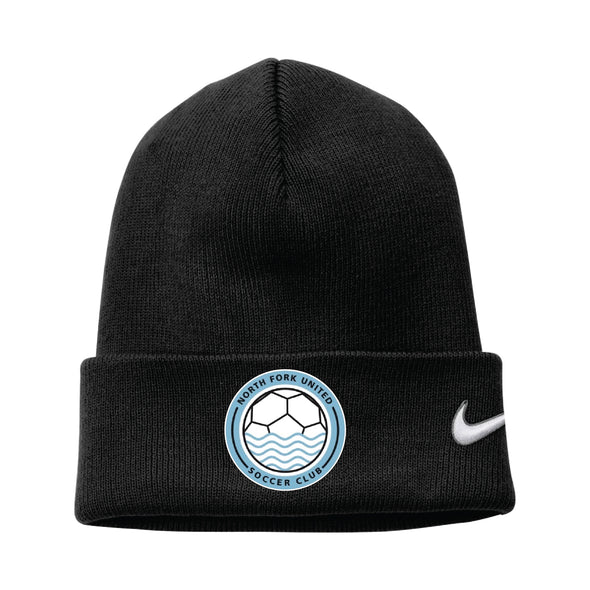 North Fork United Soccer Club Nike Knit Cuff Beanie - Black