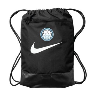 North Fork United Soccer Club Nike Brasilia String Bag Black