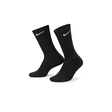 North Village Nike Cushion Crew Sock Black (3 Pack)