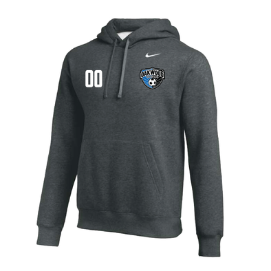 Oakwood SC Nike Club Hoodie Anthracite