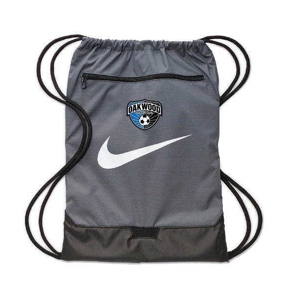 Oakwood SC Nike Brasilia String Bag Grey