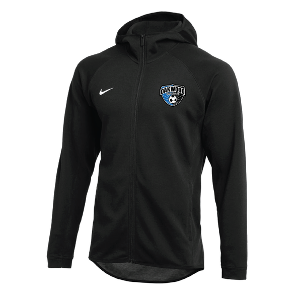 Oakwood SC Nike Showtime Full-Zip Hoodie Black