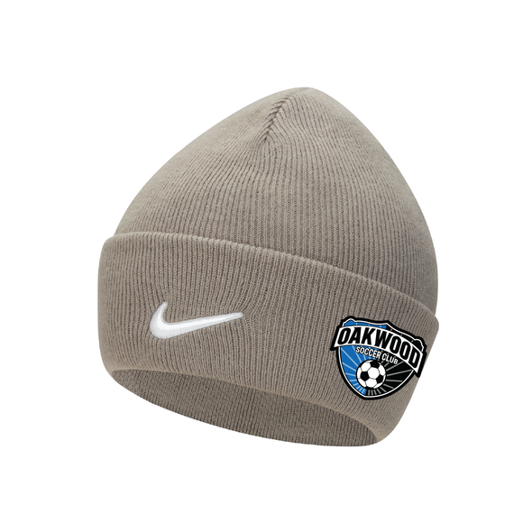 Oakwood SC Nike Knit Cuff Beanie Grey