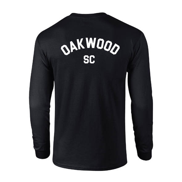 Oakwood SC Gildan LS Lifestyle T-Shirt Black