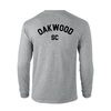 Oakwood SC Gildan LS Lifestyle T-Shirt Grey