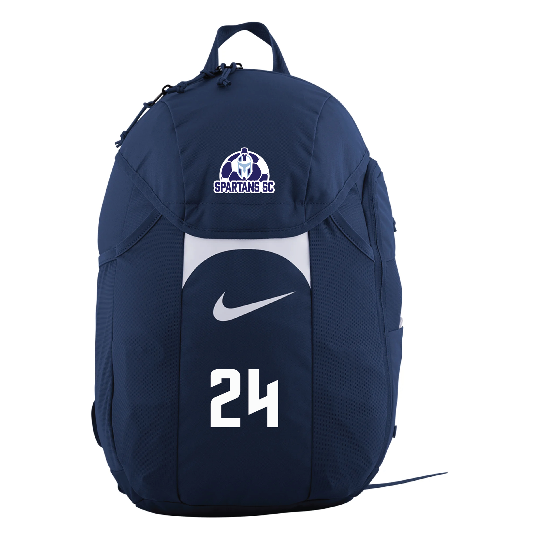 nike allegiance france shield compa blue backpack Spartans SC Nike Academy Team Backpack 2.3