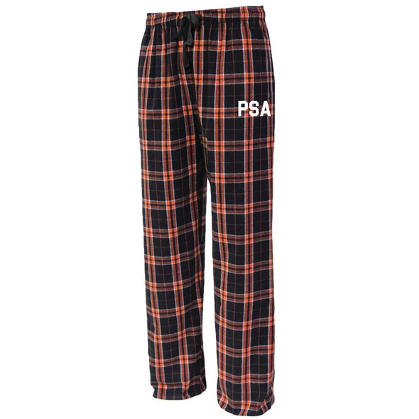 PSA North Pennant Flannel Lifestyle Pajama Pant Black/Orange