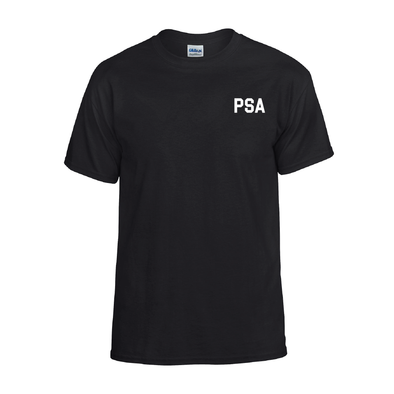 PSA Princeton Gildan SS Lifestyle T-Shirt Black