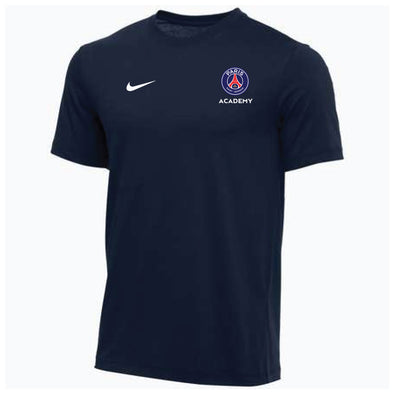 PSG Academy Dallas Nike Short Sleeve Tee Navy