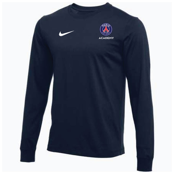 PSG Academy Miami Nike Long Sleeve Tee Navy