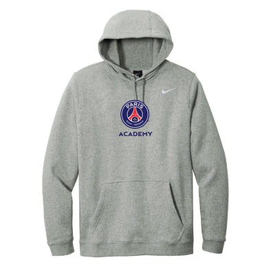 PSG Academy Dallas Nike Club Hoodie Grey
