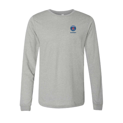 PSG Academy Dallas ICI C'EST Long Sleeve T-Shirt Grey