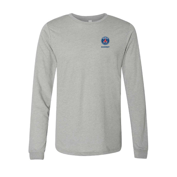 PSG Academy Miami ICI C'EST Long Sleeve T-Shirt Grey