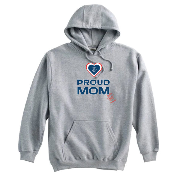 PSG Academy Miami Proud Mom Pennant Super 10 Hoodie Grey