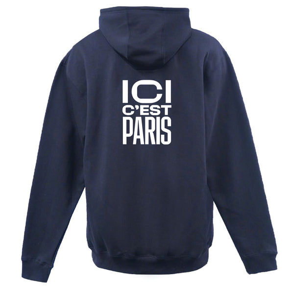 PSG Academy Miami ICI C'EST Pennant Super 10 Hoodie Navy