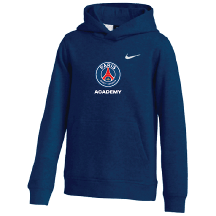 PSG Academy Los Angeles Nike Club Hoodie Navy