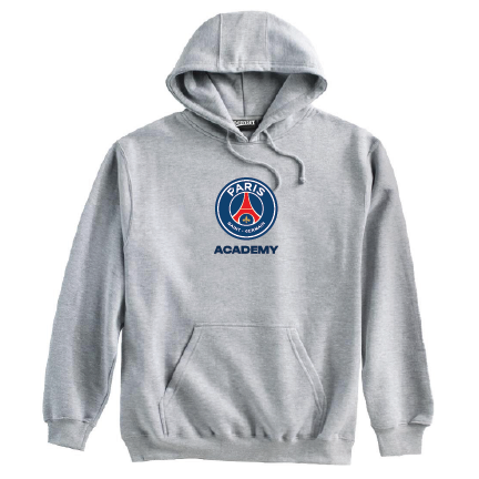 PSG Academy Miami Supporters Pennant Super 10 Hoodie Grey