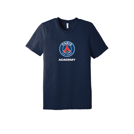 PSG Academy Miami Supporters Short Sleeve T-Shirt Navy