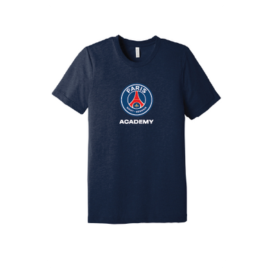 PSG Academy Houston Supporters Short Sleeve T-Shirt Navy
