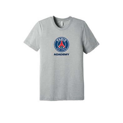 PSG Academy Orlando Supporters Short Sleeve T-Shirt Grey