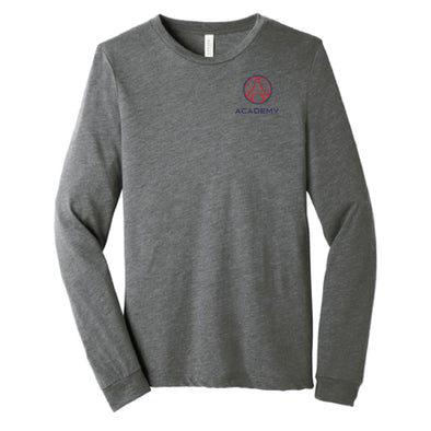 PSG Academy Chicago Long Sleeve Club Crest Shirt Grey