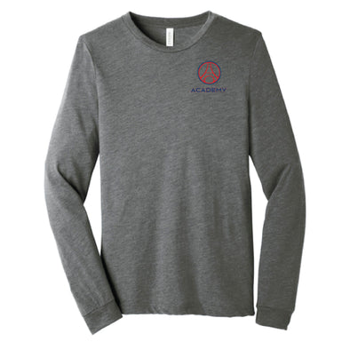 PSG Academy Houston Long Sleeve Club Crest Shirt Grey