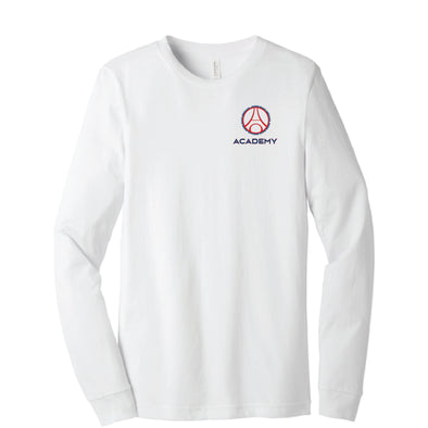 PSG Academy Chicago Long Sleeve Club Crest Shirt White