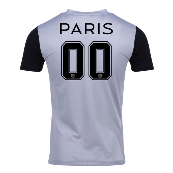 PSG Academy Los Angeles Nike SS Tiempo Premier II Goalkeeper Match Jersey - Grey