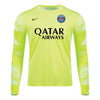 PSG Academy Orlando Nike LS Park IV Goalkeeper Jersey - Volt