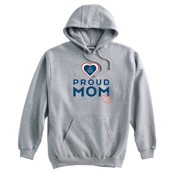 Paris Saint Germain Academy Phoenix Upstart Proud Mom Hoodie Grey