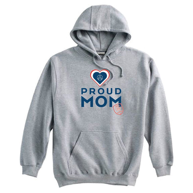 PSG Academy Fort Lauderdale Proud Mom Hoodie Grey