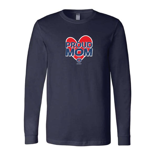 PSG Academy Phoenix Proud Mom Long Sleeve Fan Shirt Navy