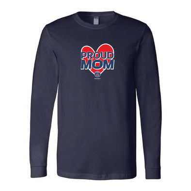 PSG Academy Los Angeles Proud Mom Long Sleeve Fan Shirt Navy