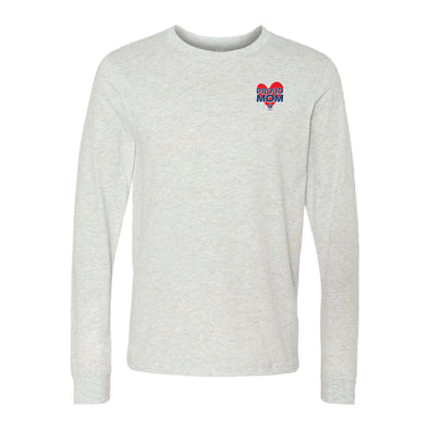 PSG Academy Orlando Proud Mom Long Sleeve T-Shirt Grey