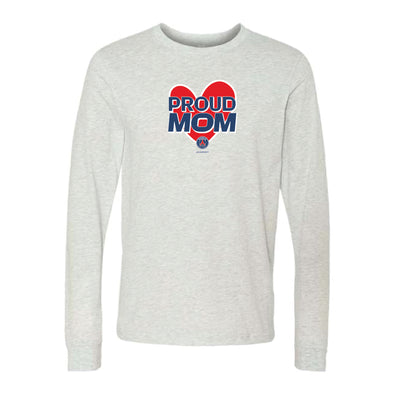PSG Academy Phoenix Proud Mom Long Sleeve T-Shirt Grey