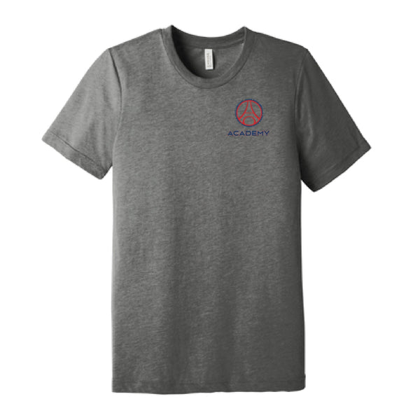 PSG Academy Pennsylvania Short Sleeve Club Crest Shirt Grey