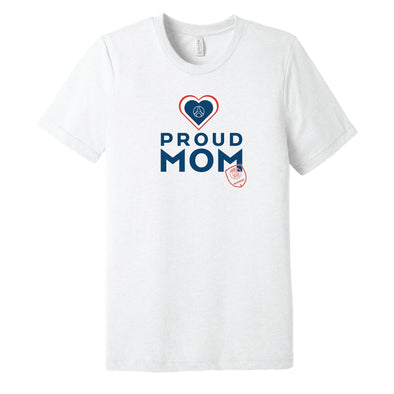 PSG Academy Miami Short Sleeve Proud Mom Shirt White