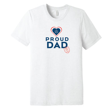 PSG Academy Chicago Short Sleeve Proud Dad Shirt White