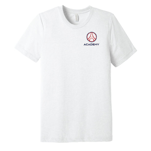 PSG Academy Fort Lauderdale Short Sleeve Club Crest Shirt White