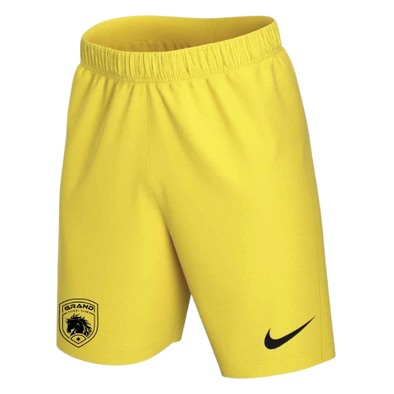 Grand FC Mustangs Nike Park III Short Tour Yellow