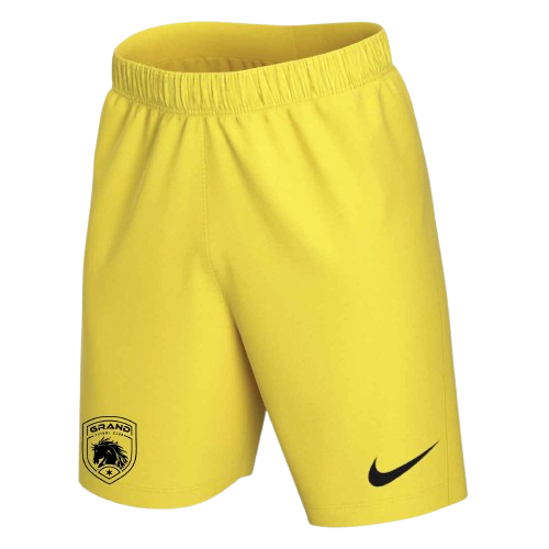 Grand FC Mustangs Nike Park III Short Tour Yellow
